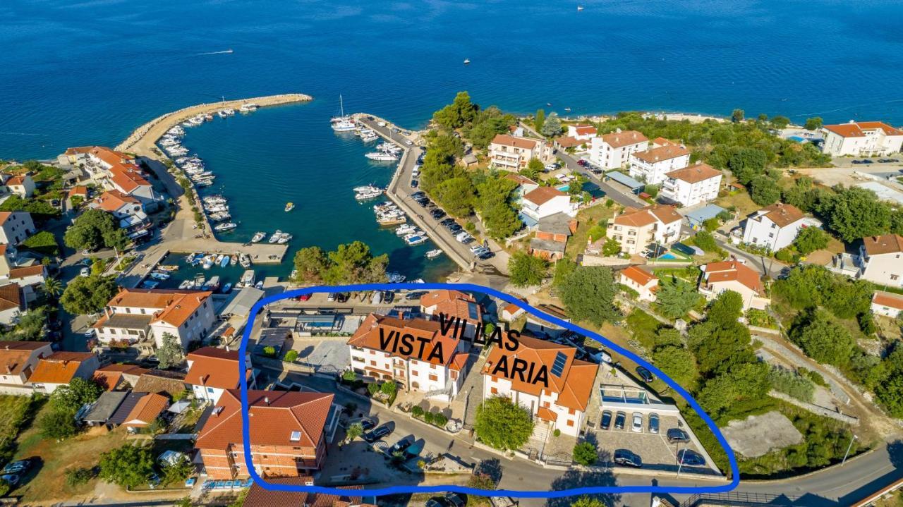 Villa Aria 1 Малинска Экстерьер фото